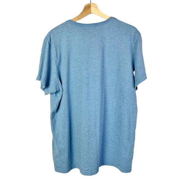 Adidas Light Blue Boost Your World London Athletic T-Shirt XL - Picture 3 of 5